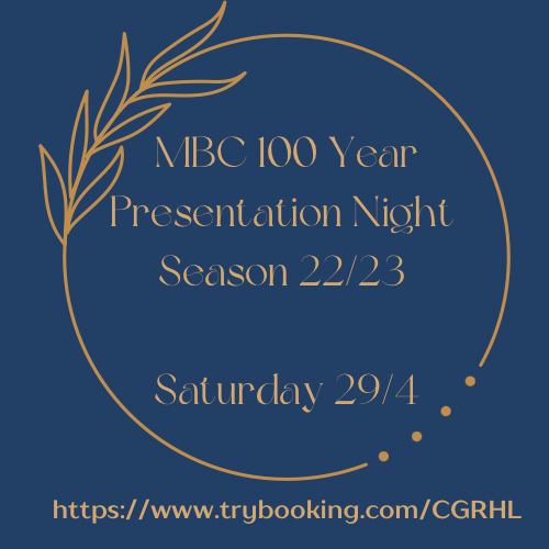 MBC Presentation Night - 100years